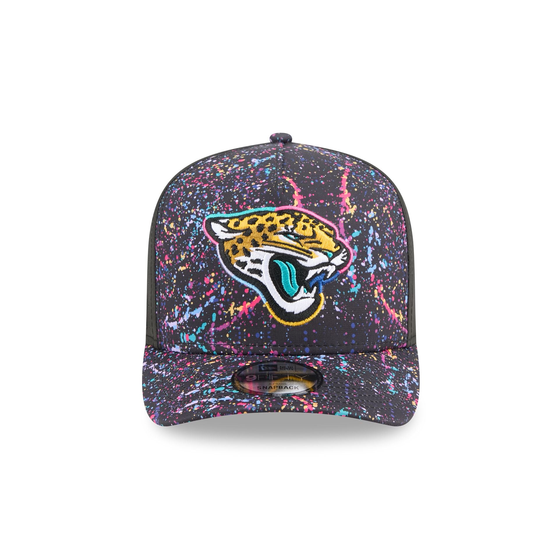 Jacksonville Jaguars 2025 Crucial Catch 9FIFTY A-Frame Snapback Hat