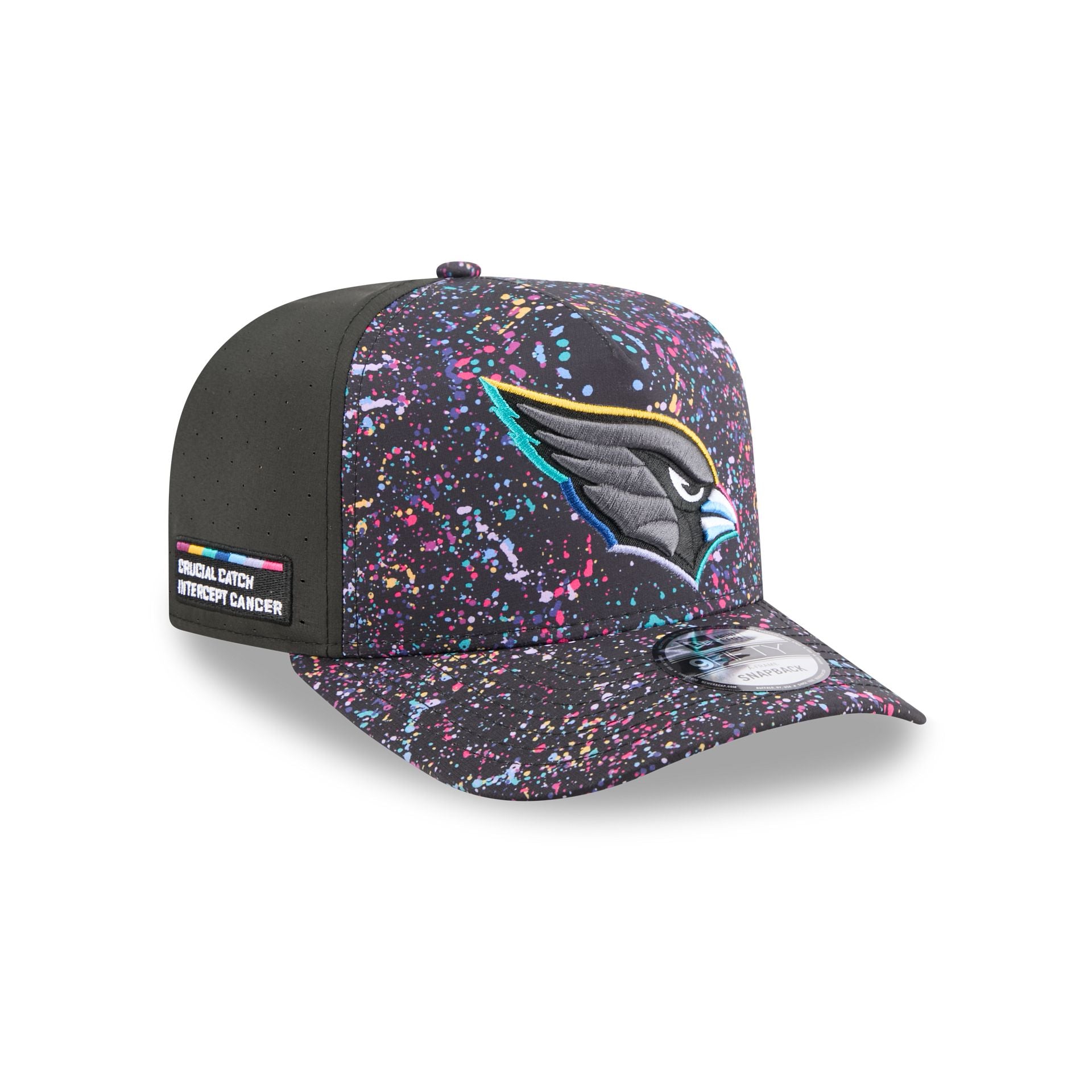 Arizona Cardinals 2025 Crucial Catch 9FIFTY A-Frame Snapback Hat