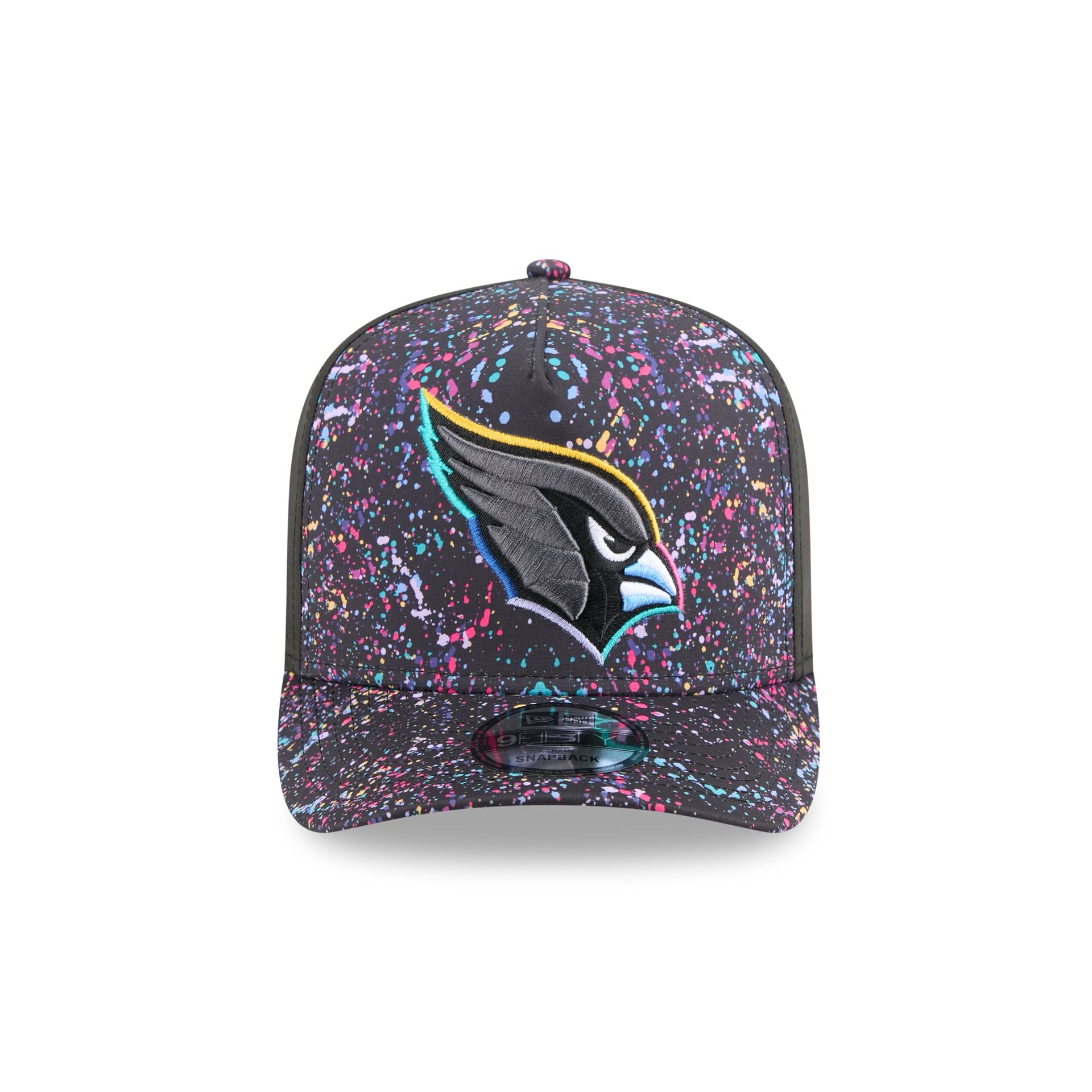 Arizona Cardinals 2025 Crucial Catch 9FIFTY A-Frame Snapback Hat