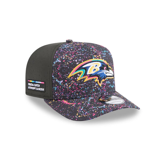 Baltimore Ravens 2025 Crucial Catch 9FIFTY A-Frame Snapback Hat - New Era Cap