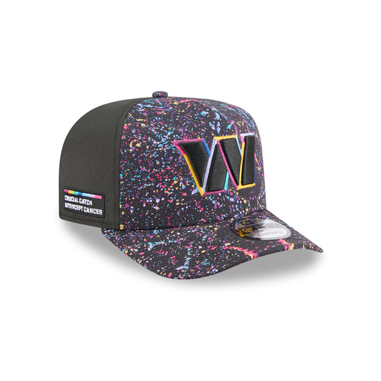 Washington Commanders 2025 Crucial Catch 9FIFTY A-Frame Snapback Hat - New Era Cap