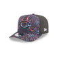 Chicago Bears 2025 Crucial Catch 9FIFTY A-Frame Snapback Hat