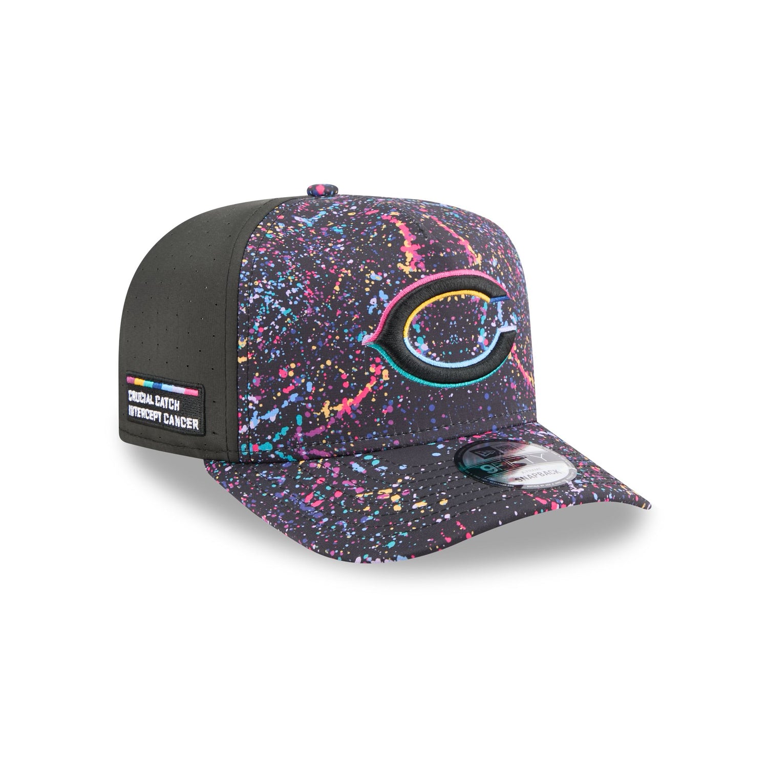 Chicago Bears 2025 Crucial Catch 9FIFTY A-Frame Snapback Hat