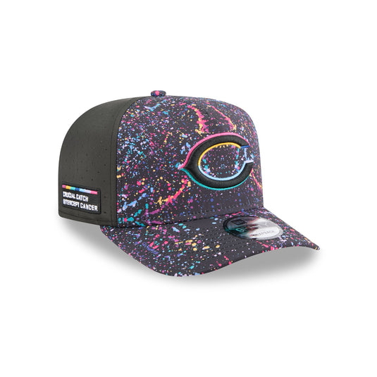 Chicago Bears 2025 Crucial Catch 9FIFTY A-Frame Snapback Hat - New Era Cap