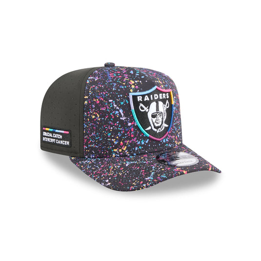 Las Vegas Raiders 2025 Crucial Catch 9FIFTY A-Frame Snapback Hat - New Era Cap