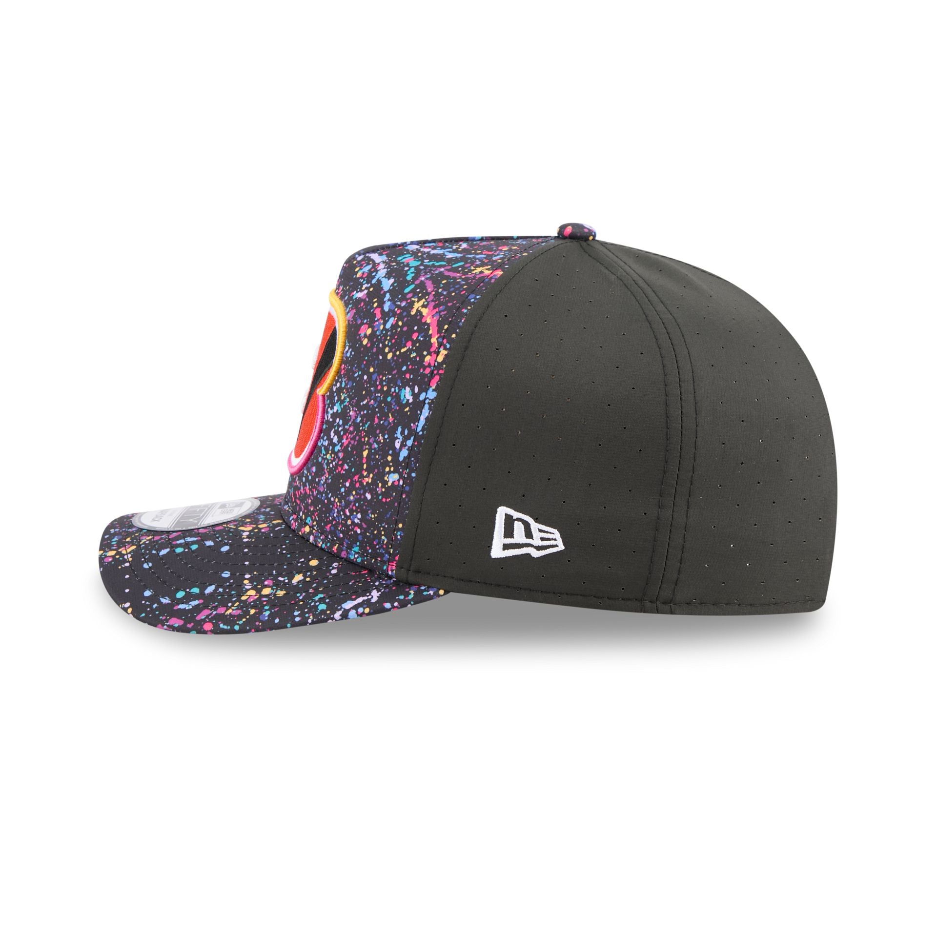 Cincinnati Bengals 2025 Crucial Catch 9FIFTY A-Frame Snapback Hat