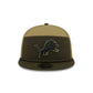 Detroit Lions 2025 Salute to Service Split Panel 9FIFTY Trucker Hat