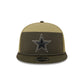 Dallas Cowboys 2025 Salute to Service Split Panel 9FIFTY Trucker Hat