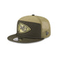 Kansas City Chiefs 2025 Salute to Service Split Panel 9FIFTY Trucker Hat