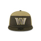 Washington Commanders 2025 Salute to Service Split Panel 9FIFTY Trucker Hat