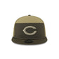 Chicago Bears 2025 Salute to Service Split Panel 9FIFTY Trucker Hat