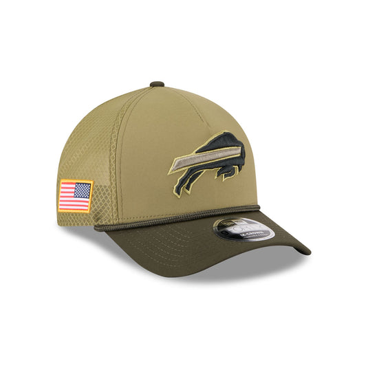 Buffalo Bills 2025 Salute to Service 9FORTY M-Crown A-Frame Trucker Hat - New Era Cap