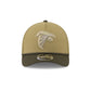Atlanta Falcons 2025 Salute to Service 9FORTY M-Crown A-Frame Trucker Hat