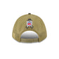 Detroit Lions 2025 Salute to Service 9FORTY M-Crown A-Frame Trucker Hat