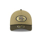 San Francisco 49ers 2025 Salute to Service 9FORTY M-Crown A-Frame Trucker Hat
