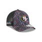 San Francisco 49ers 2025 Crucial Catch 9FORTY M-Crown A-Frame Trucker Hat