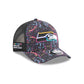 Seattle Seahawks 2025 Crucial Catch 9FORTY M-Crown A-Frame Trucker Hat