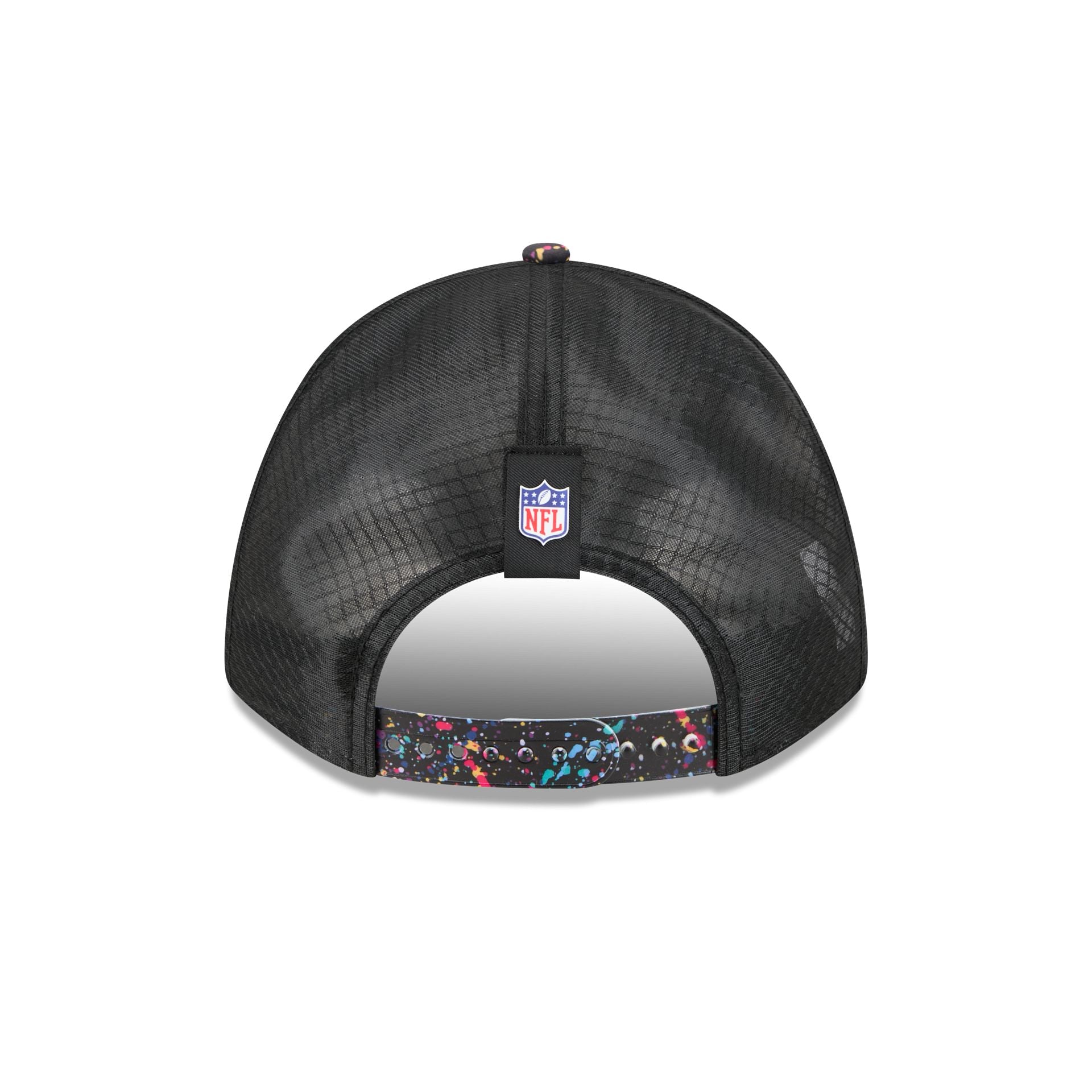 Miami Dolphins 2025 Crucial Catch 9FORTY M-Crown A-Frame Trucker Hat