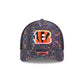 Cincinnati Bengals 2025 Crucial Catch 9FORTY M-Crown A-Frame Trucker Hat
