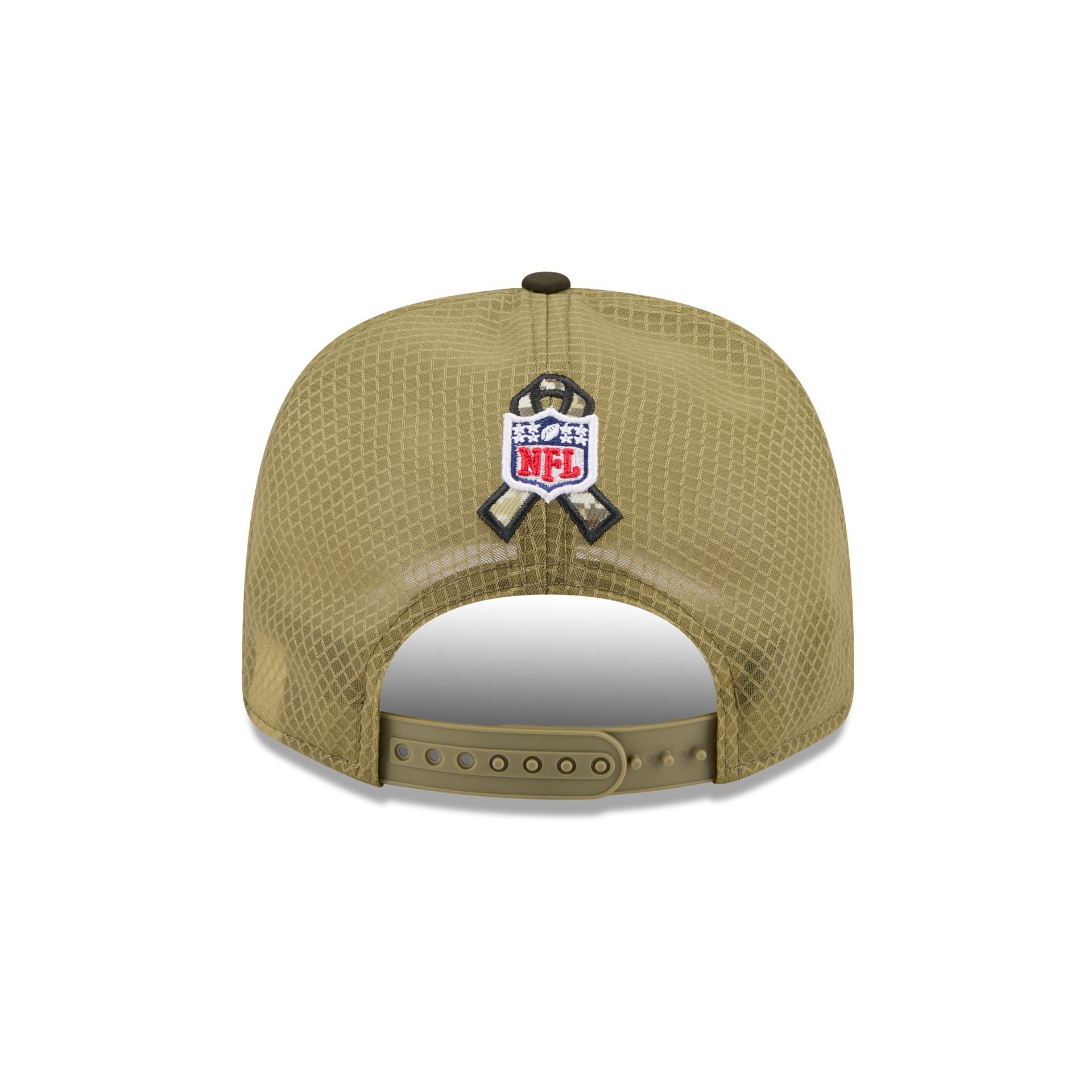 Kansas City Chiefs 2025 Salute to Service 9SEVENTY Trucker Hat