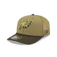 Philadelphia Eagles 2025 Salute to Service 9SEVENTY Trucker Hat