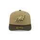 Philadelphia Eagles 2025 Salute to Service 9SEVENTY Trucker Hat