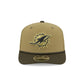 Miami Dolphins 2025 Salute to Service 9SEVENTY Trucker Hat