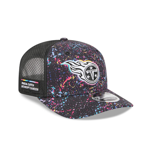 Tennessee Titans 2025 Crucial Catch 9SEVENTY Trucker Hat - New Era Cap