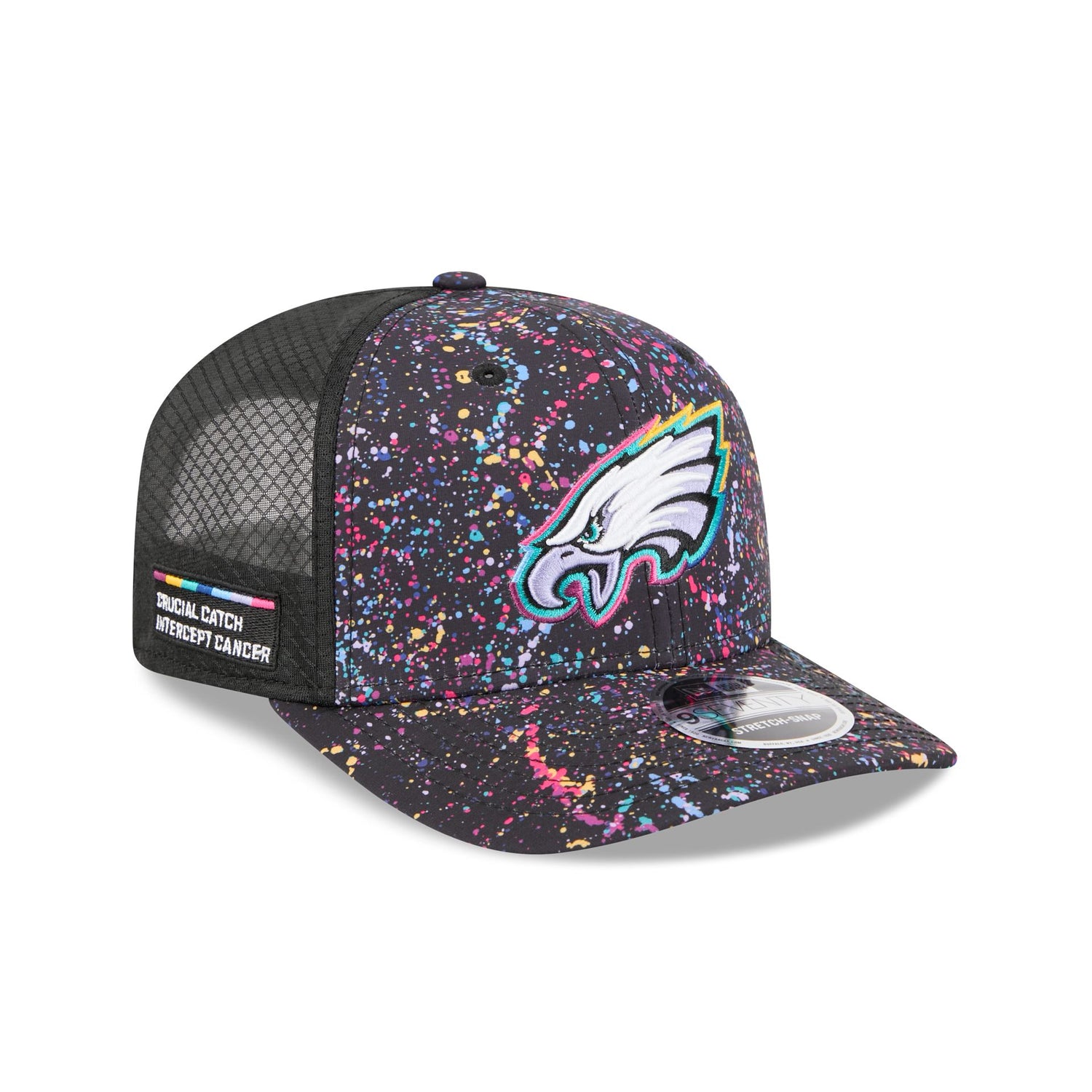 Philadelphia Eagles 2025 Crucial Catch 9SEVENTY Trucker Hat