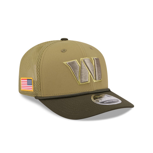 Washington Commanders 2025 Salute to Service 9SEVENTY Trucker Hat - New Era Cap