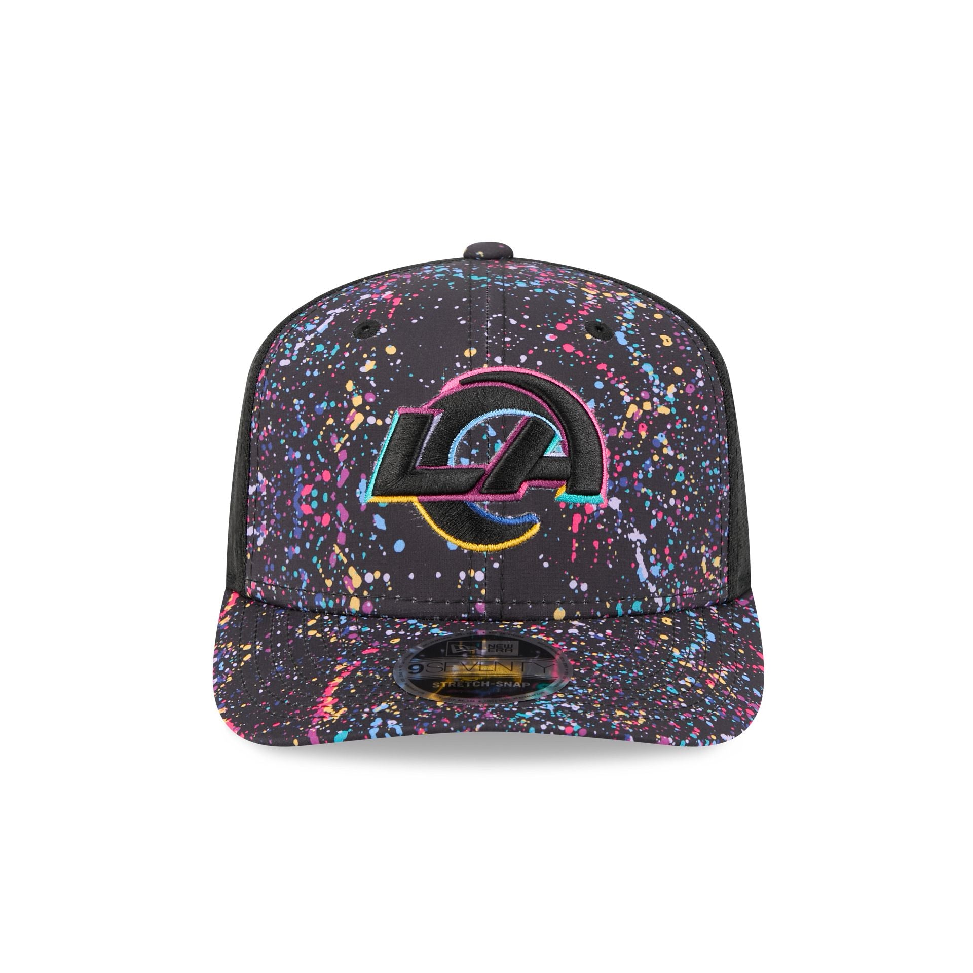 Los Angeles Rams 2025 Crucial Catch 9SEVENTY Trucker Hat