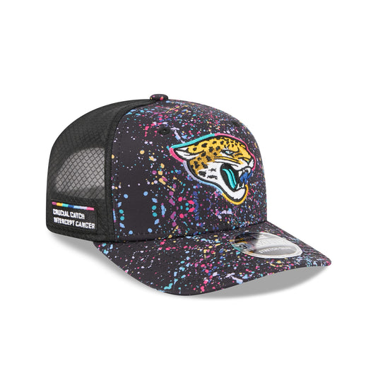 Jacksonville Jaguars 2025 Crucial Catch 9SEVENTY Trucker Hat - New Era Cap