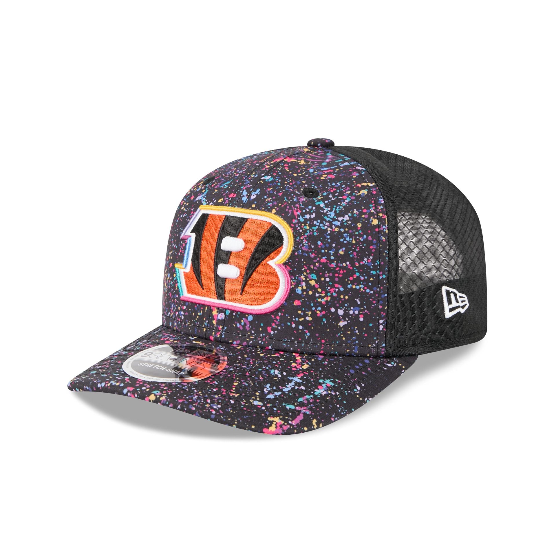 Cincinnati Bengals 2025 Crucial Catch 9SEVENTY Trucker Hat