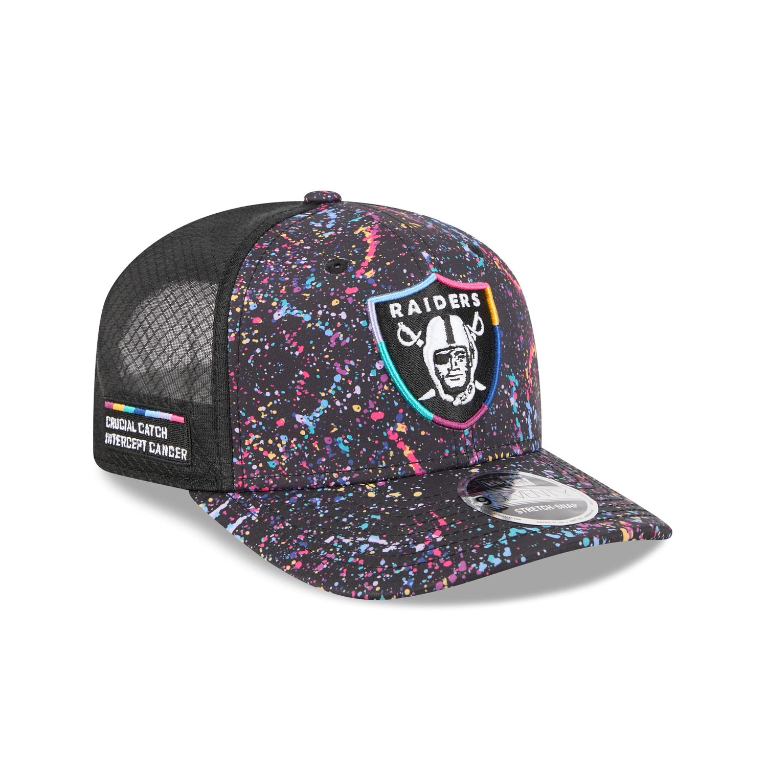 Las Vegas Raiders 2025 Crucial Catch 9SEVENTY Trucker Hat