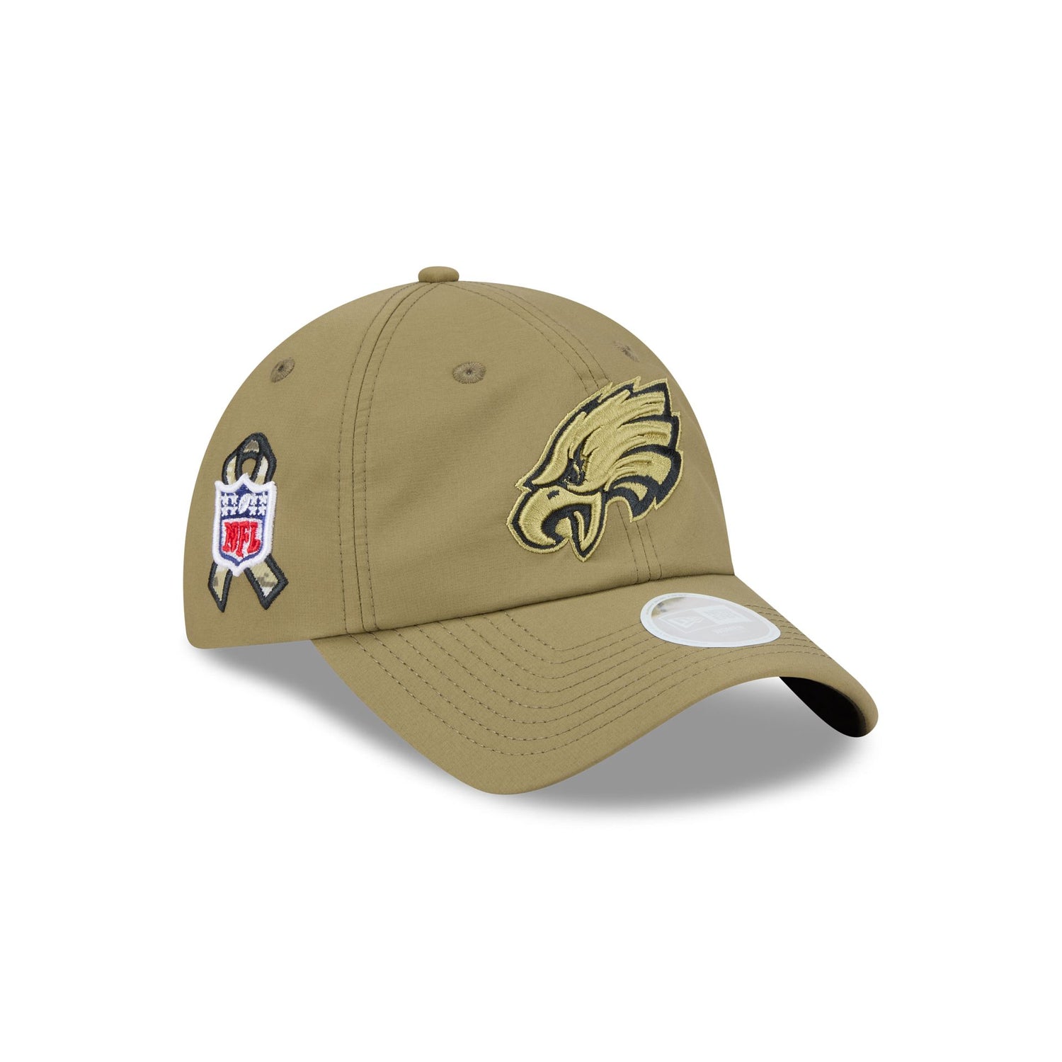Philadelphia Eagles 2025 Salute to Service Women's Open Back Ponytail Hat