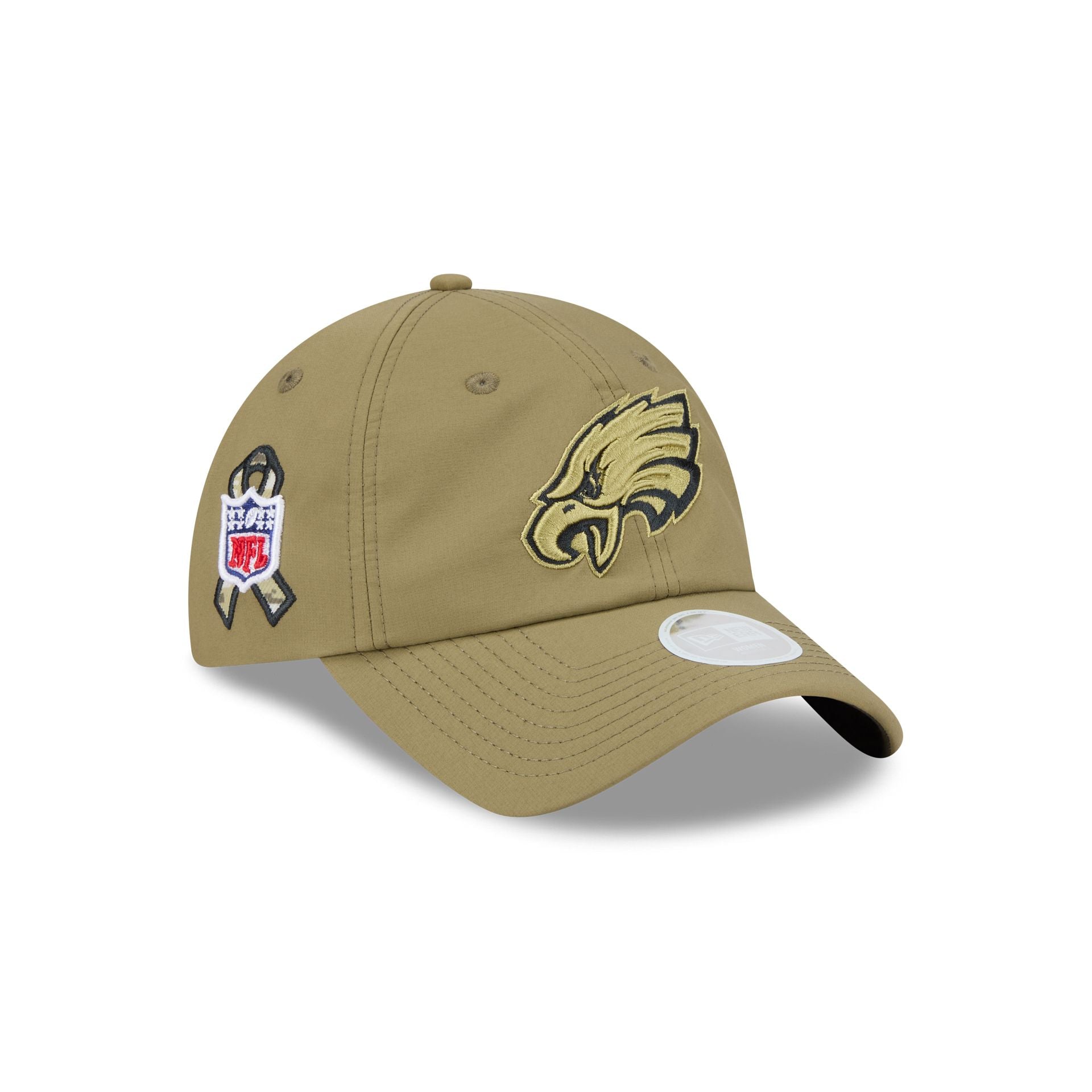 Philadelphia Eagles 2025 Salute to Service Women's Open Back Ponytail Hat