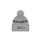 Seattle Seahawks 2025 NFL Rivalries Kids Pom Knit Hat