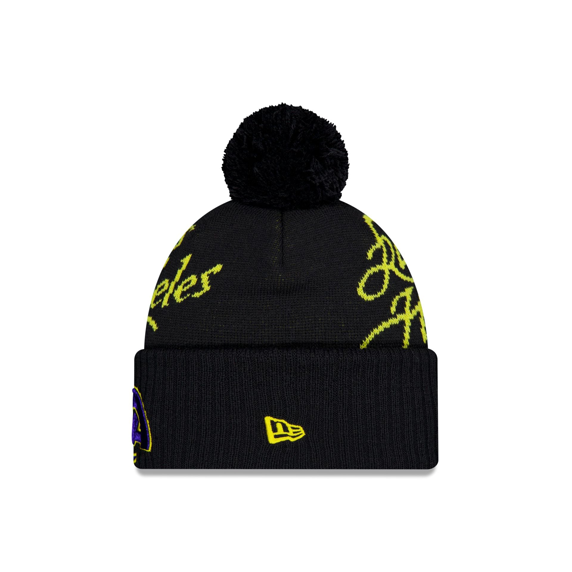 Los Angeles Rams 2025 NFL Rivalries Pom Knit Hat – New Era Cap