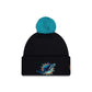 Miami Dolphins 2025 NFL Rivalries Pom Knit Hat