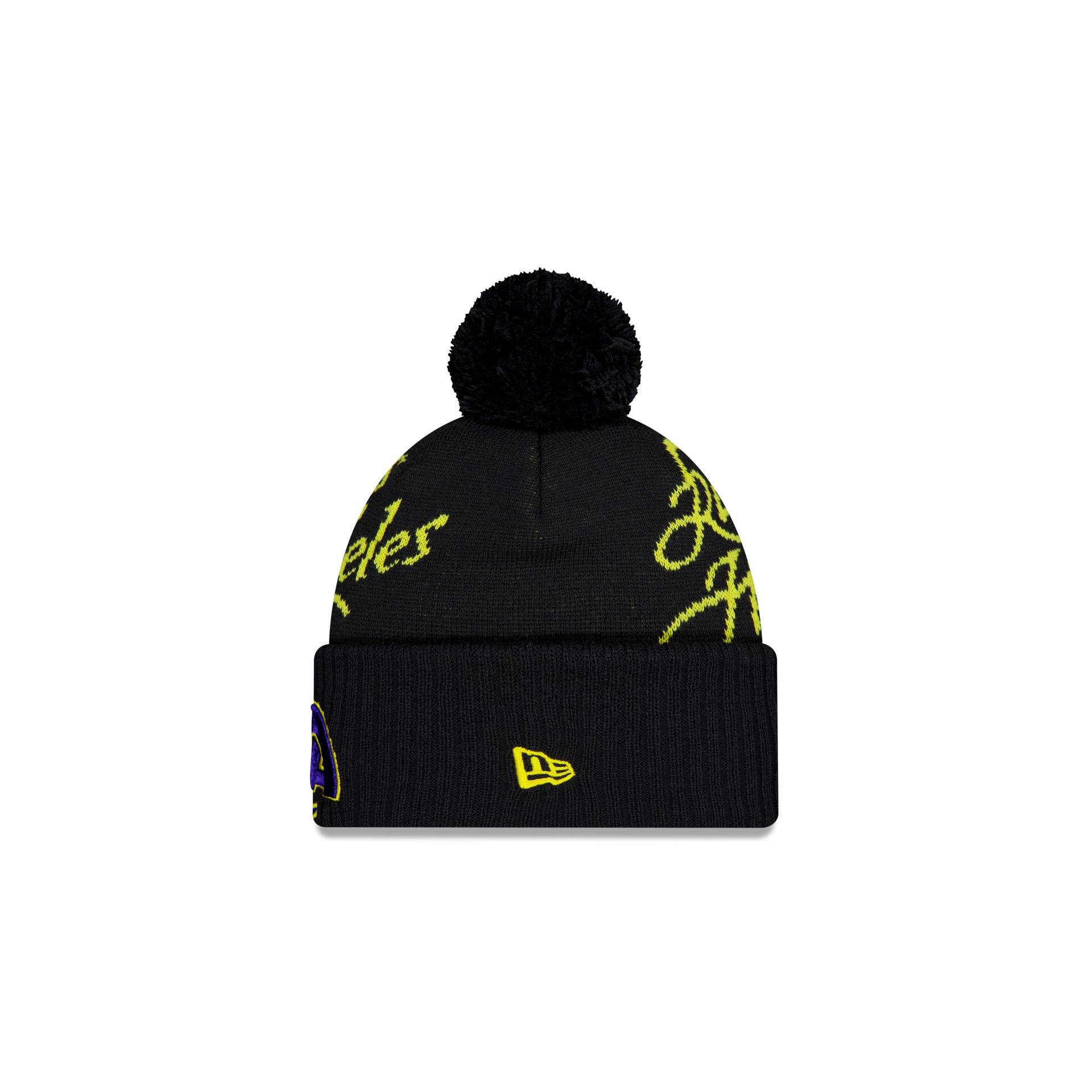 Los Angeles Rams 2025 NFL Rivalries Kids Pom Knit Hat