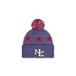 New England Patriots 2025 NFL Rivalries Kids Pom Knit Hat