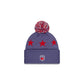 New England Patriots 2025 NFL Rivalries Kids Pom Knit Hat