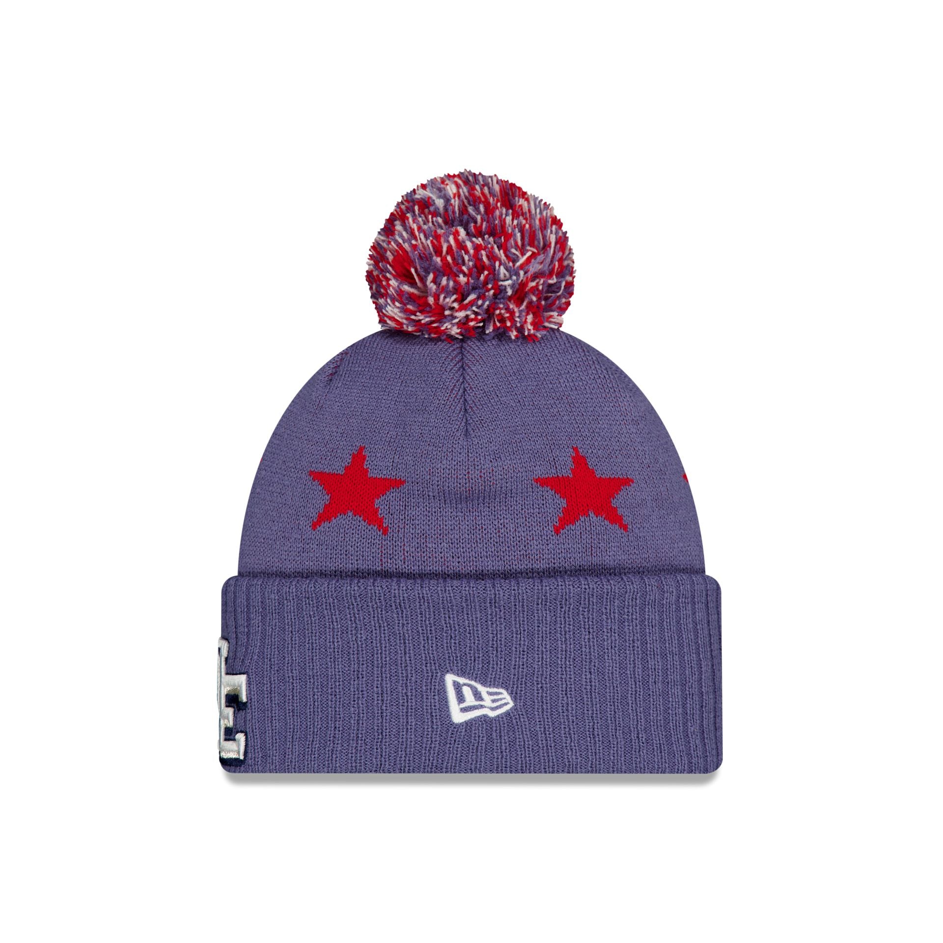 New England Patriots 2025 NFL Rivalries Pom Knit Hat – New Era Cap