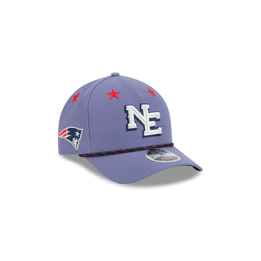 New England Patriots 2025 NFL Rivalries Kids 9FORTY M-Crown A-Frame Snapback Hat - New Era Cap