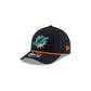 Miami Dolphins 2025 NFL Rivalries Kids 9FORTY M-Crown A-Frame Snapback Hat