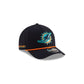 Miami Dolphins 2025 NFL Rivalries Kids 9FORTY M-Crown A-Frame Snapback Hat