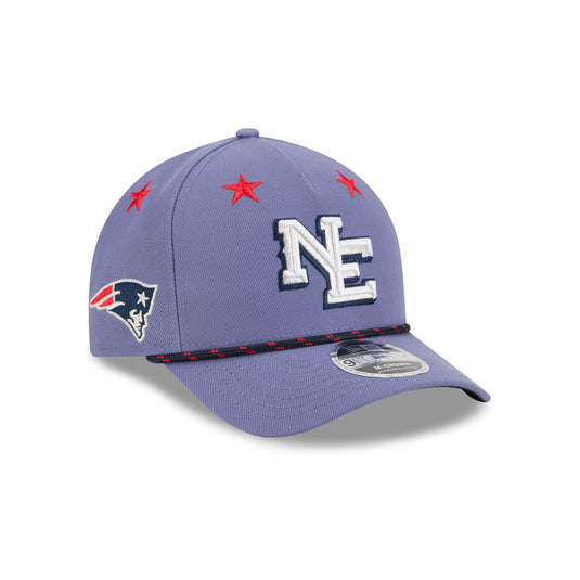 New England Patriots 2025 NFL Rivalries 9FORTY M-Crown A-Frame Snapback Hat - New Era Cap