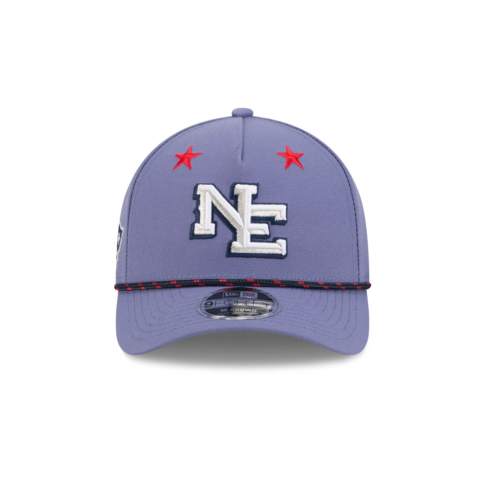 New England Patriots 2025 NFL Rivalries 9FORTY M-Crown A-Frame Snapback Hat