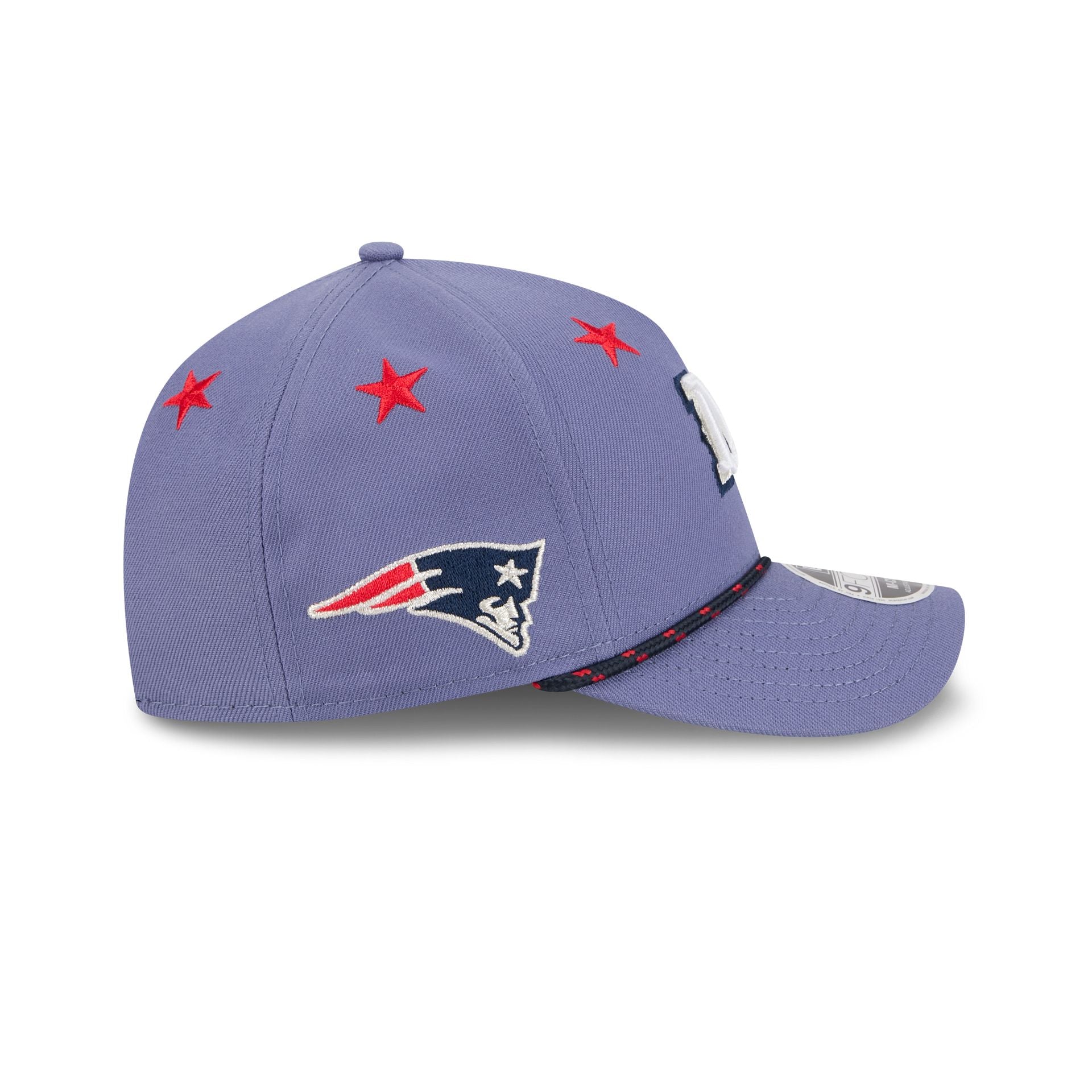 New England Patriots 2025 NFL Rivalries 9FORTY M-Crown A-Frame Snapback Hat