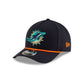 Miami Dolphins 2025 NFL Rivalries 9FORTY M-Crown A-Frame Snapback Hat